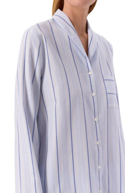 Хлопковая рубашка HANRO, арт. 074967, фото 5