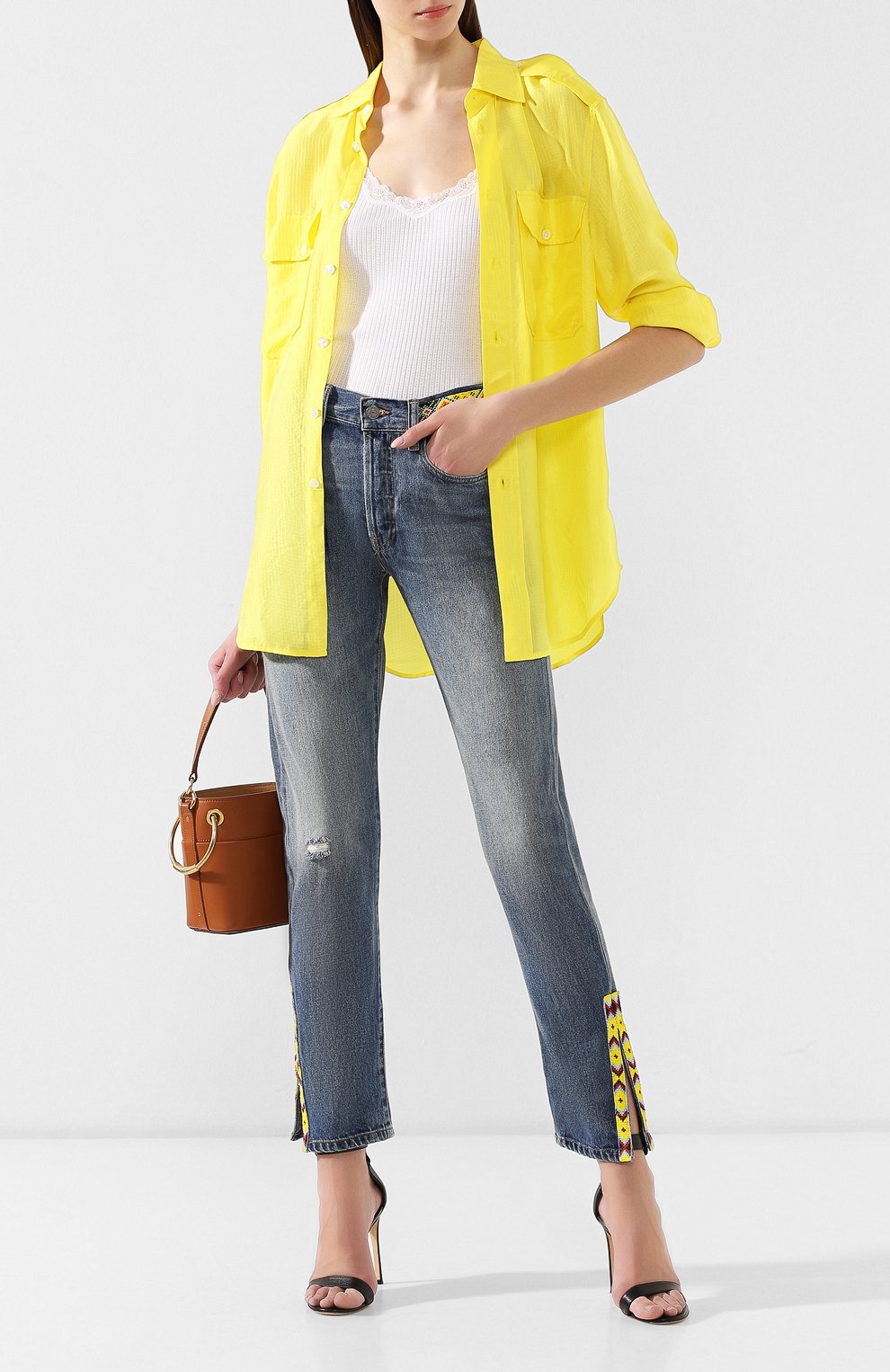 Топ с кружевной отделкой POLO RALPH LAUREN, арт. 211676133, фото 2