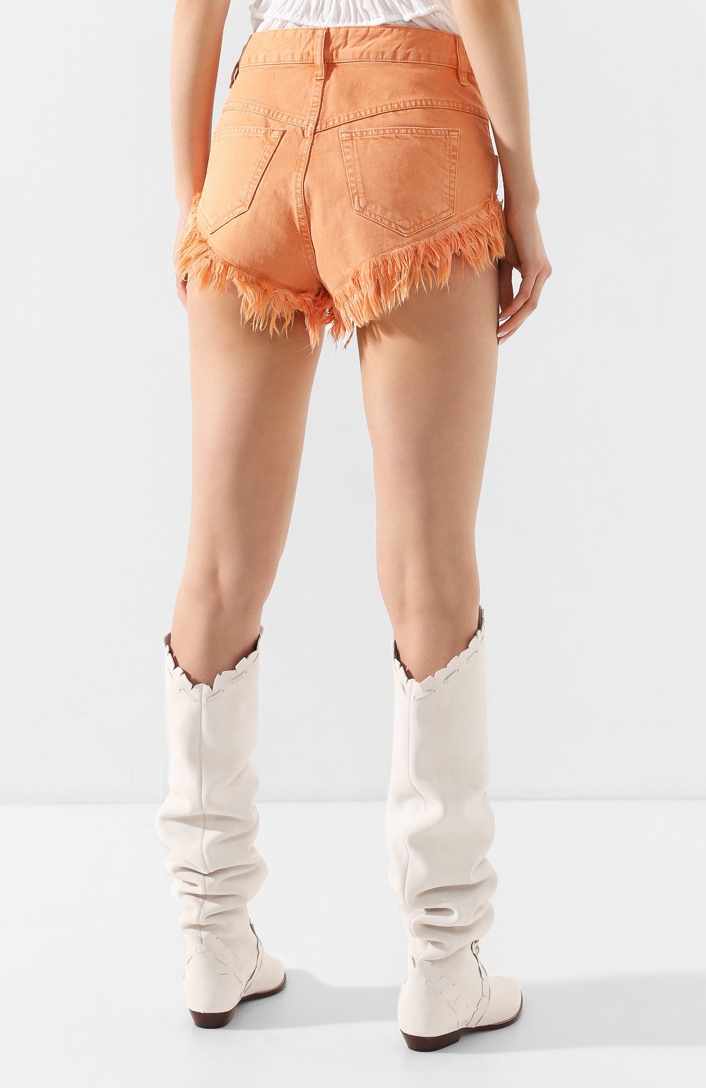 Джинсовые шорты ISABEL MARANT, арт. SH0331-20E010I/ENEIDA, фото 4
