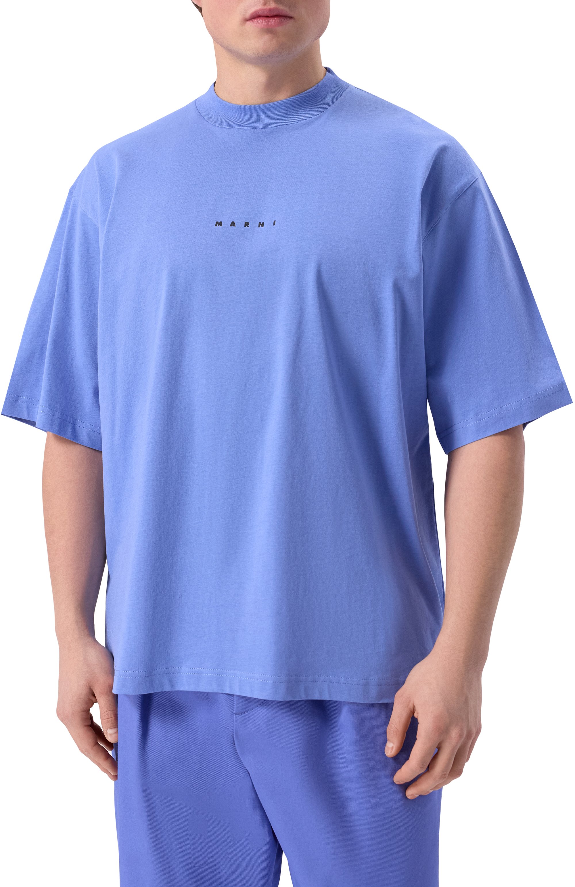 Хлопковая футболка MARNI, арт. HUMU0223P1/USCS87, фото 3