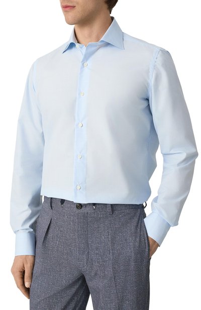 Хлопковая сорочка LUIGI BORRELLI, арт. SR3813, фото 3