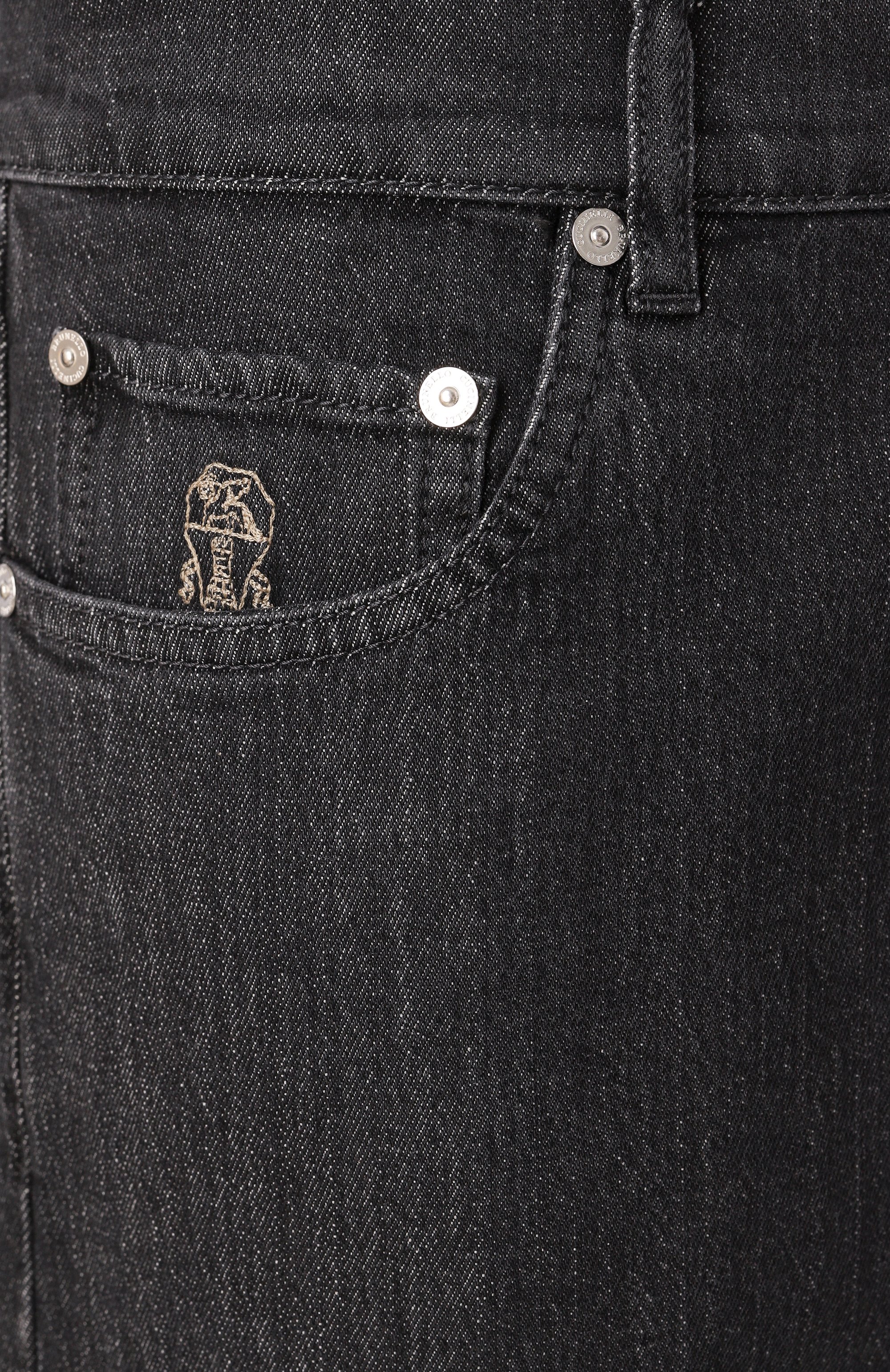 Джинсы iconic fit BRUNELLO CUCINELLI, арт. M257P01090, фото 6