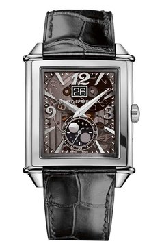 Мужские часы xxl large date steel grey GIRARD-PERREGAUX бесцветного цвета, арт. 25882-11-223-BB6B | Фото 1 (Цв�ет циферблата: Серый; Механизм: Автомат; Материал корпуса: Сталь; Региональные ограничения белый список (Axapta Mercury): Не проставлено; Нос: Не проставлено; Ограничения доставки: m-style)