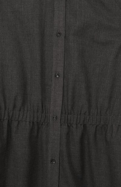 Шерстяное платье BRUNELLO CUCINELLI темно-серого цвета по цене 205500 руб., арт. BD920S420C, фото 3 Шерстяное платье BRUNELLO CUCINELLI, арт. BD920S420C, фото 3