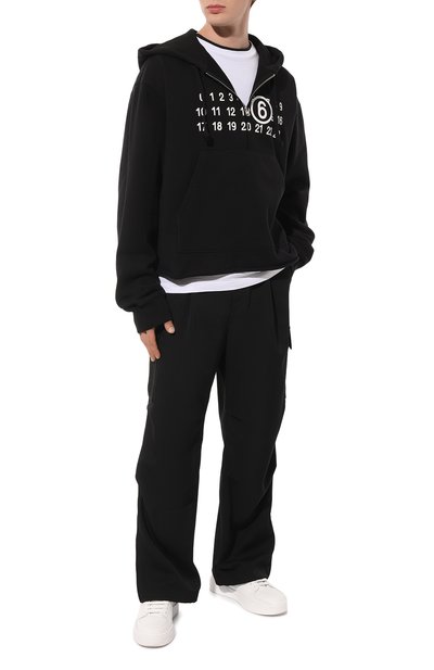 Хлопковое худи MM6, арт. S52GU0204/S25387, фото 2