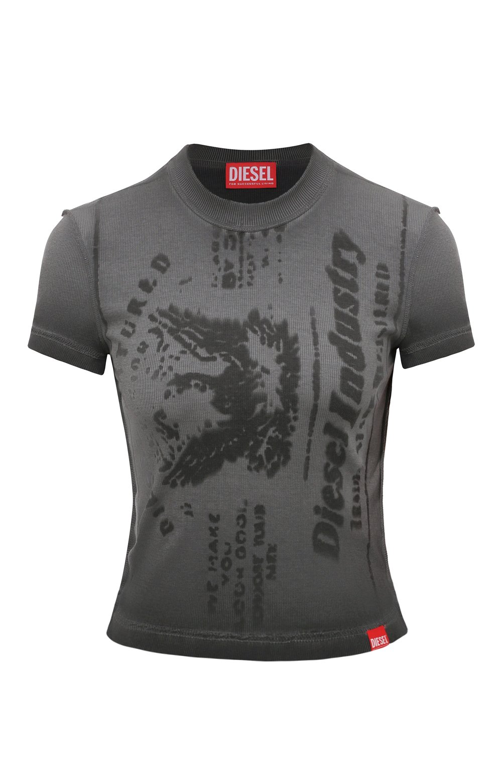 Хлопковая футболка DIESEL, арт. A11270/0SQAD, фото 1