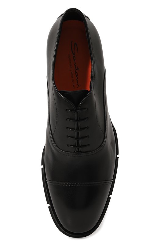 фото Кожаные оксфорды santoni