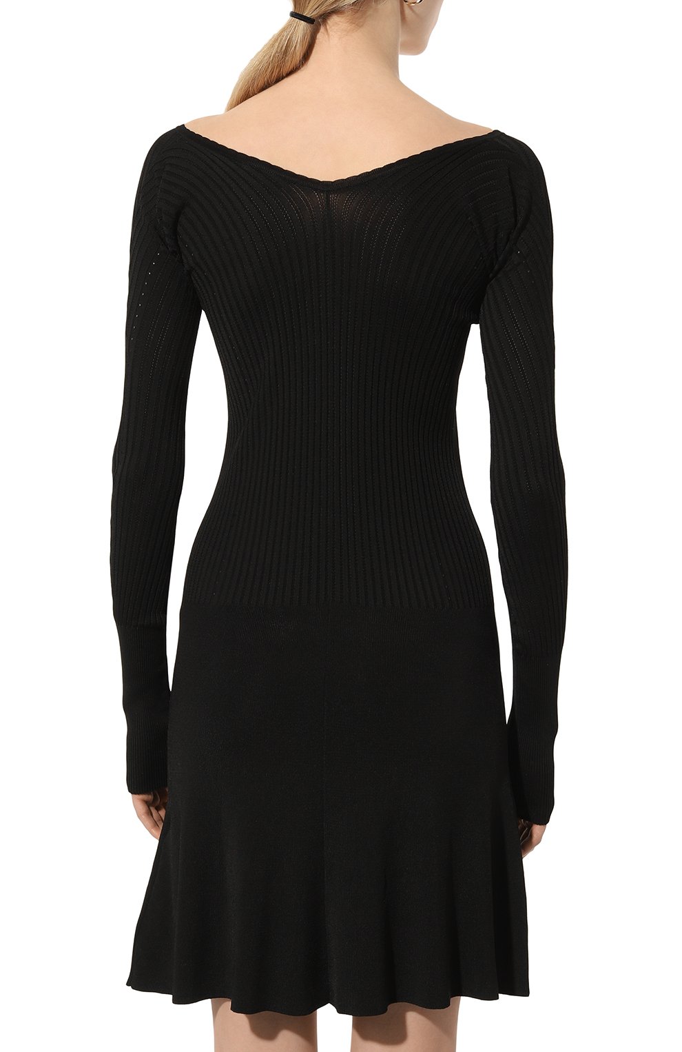 Платье из вискозы JACQUEMUS, арт. 24E241KN3562358, фото 4