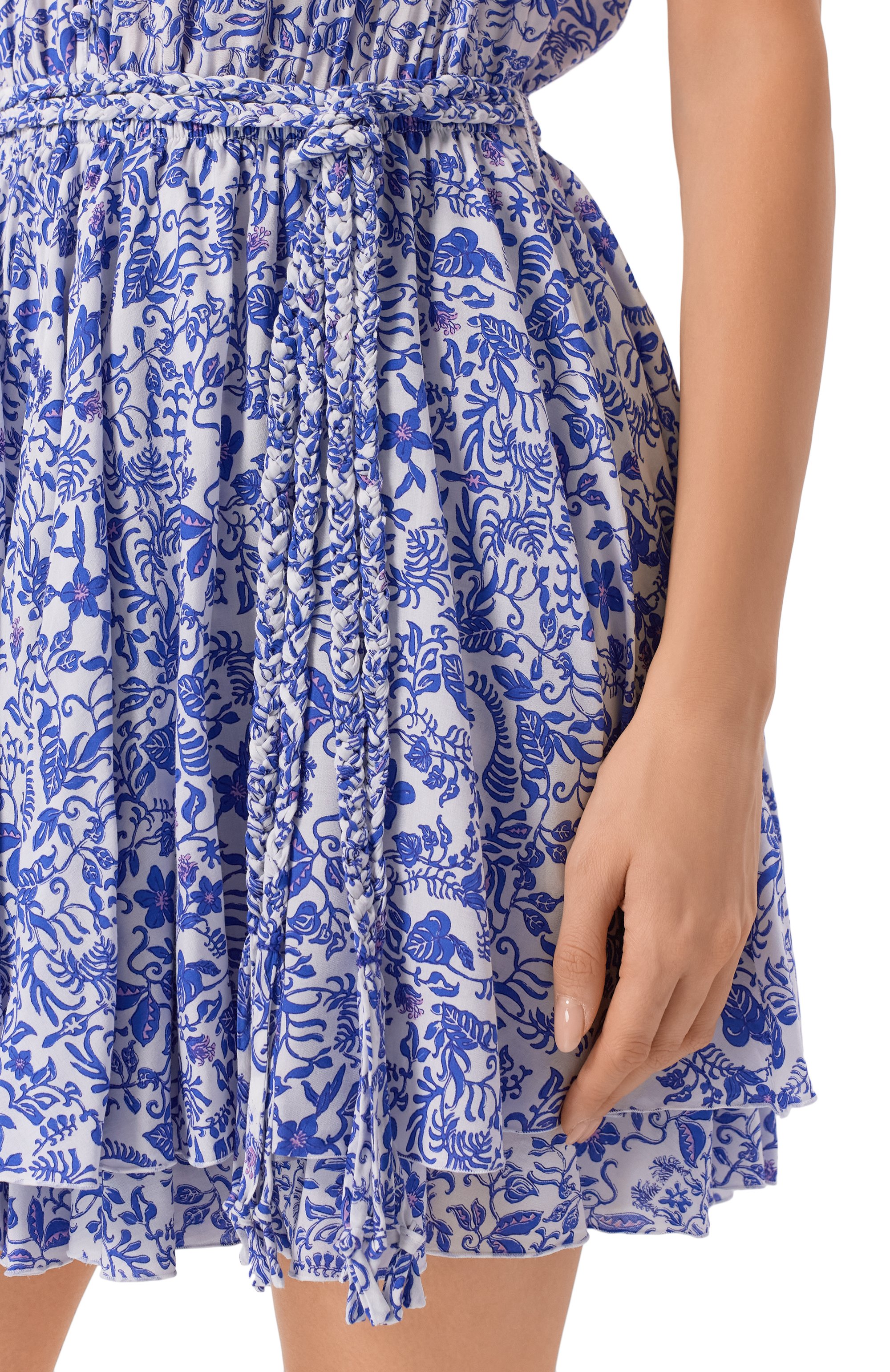 Платье из вискозы POUPETTE ST BARTH, арт. WL5R26NVPTWU, фото 4