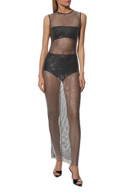 Платье с отделкой стразами GIUSEPPE DI MORABITO, арт. PS23297DR-231, фото 2