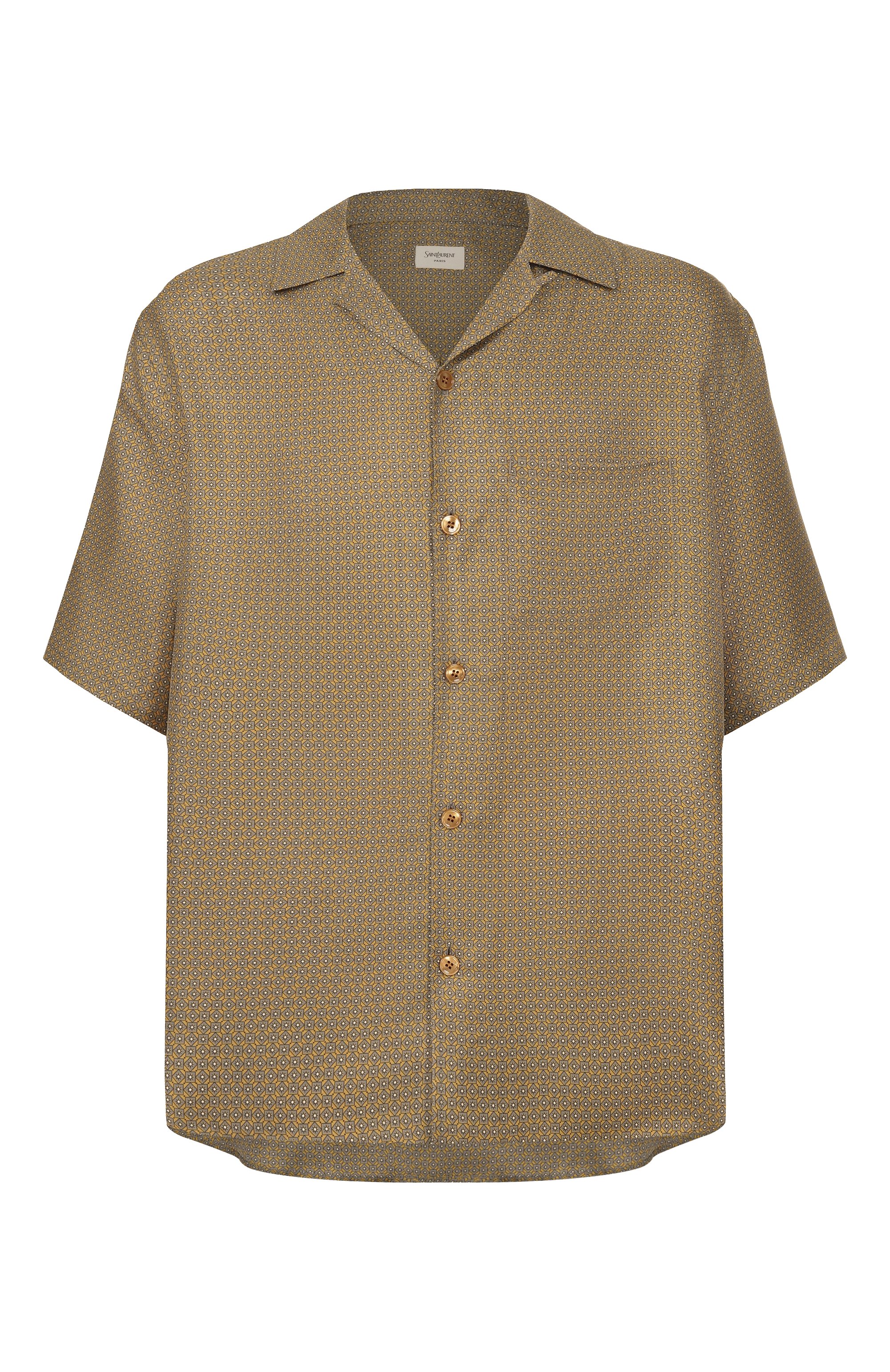 Шелковая рубашка SAINT LAURENT, арт. 860621/Y2N62, фото 1