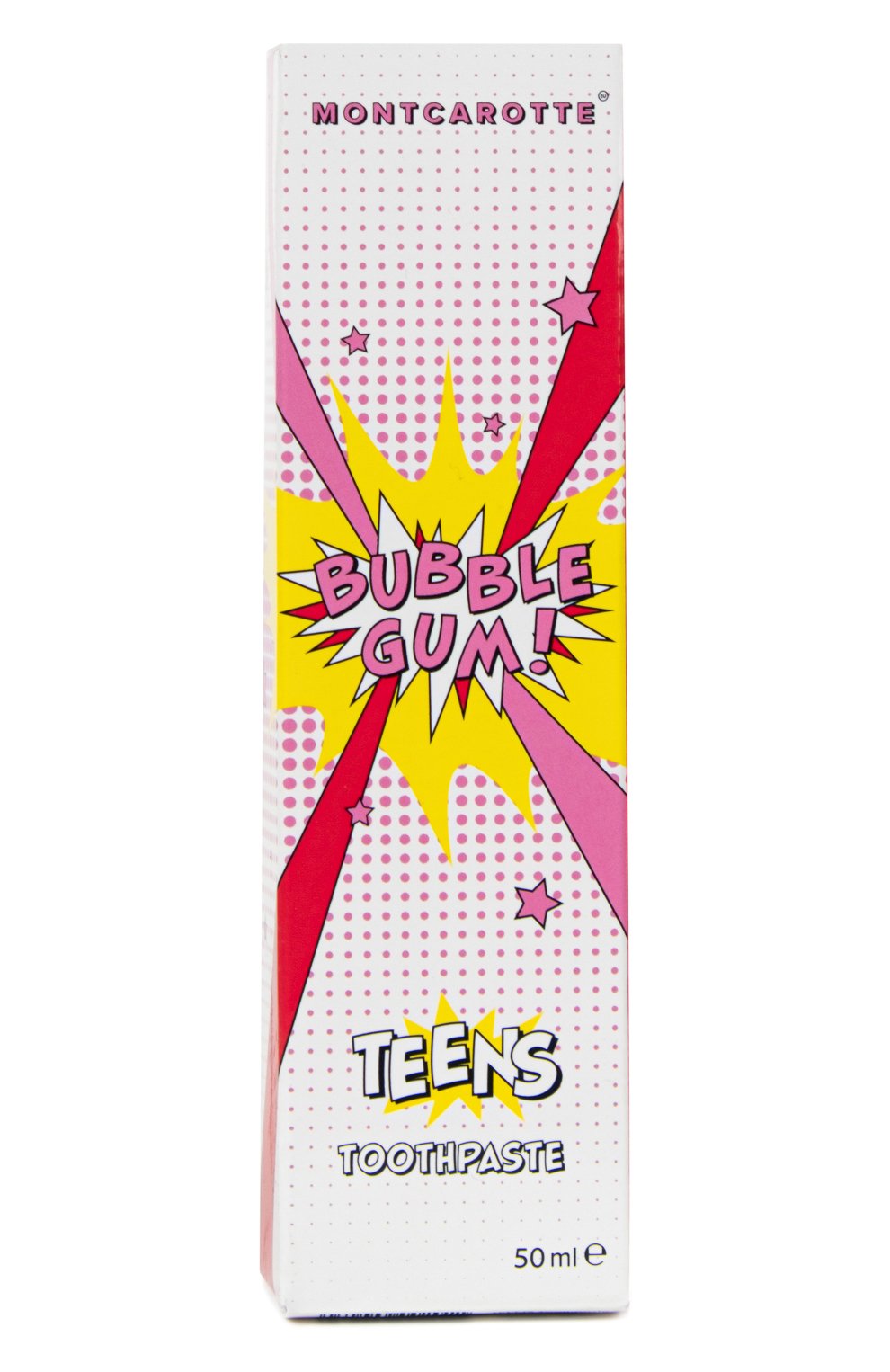 Зубная паста 7+ со вкусом бабл гам (50ml) MONTCAROTTE бесцветного цвета по цене 1170 руб., арт. МСТ901, фото 2 Зубная паста 7+ со вкусом бабл гам (50ml) MONTCAROTTE, арт. МСТ901, фото 2