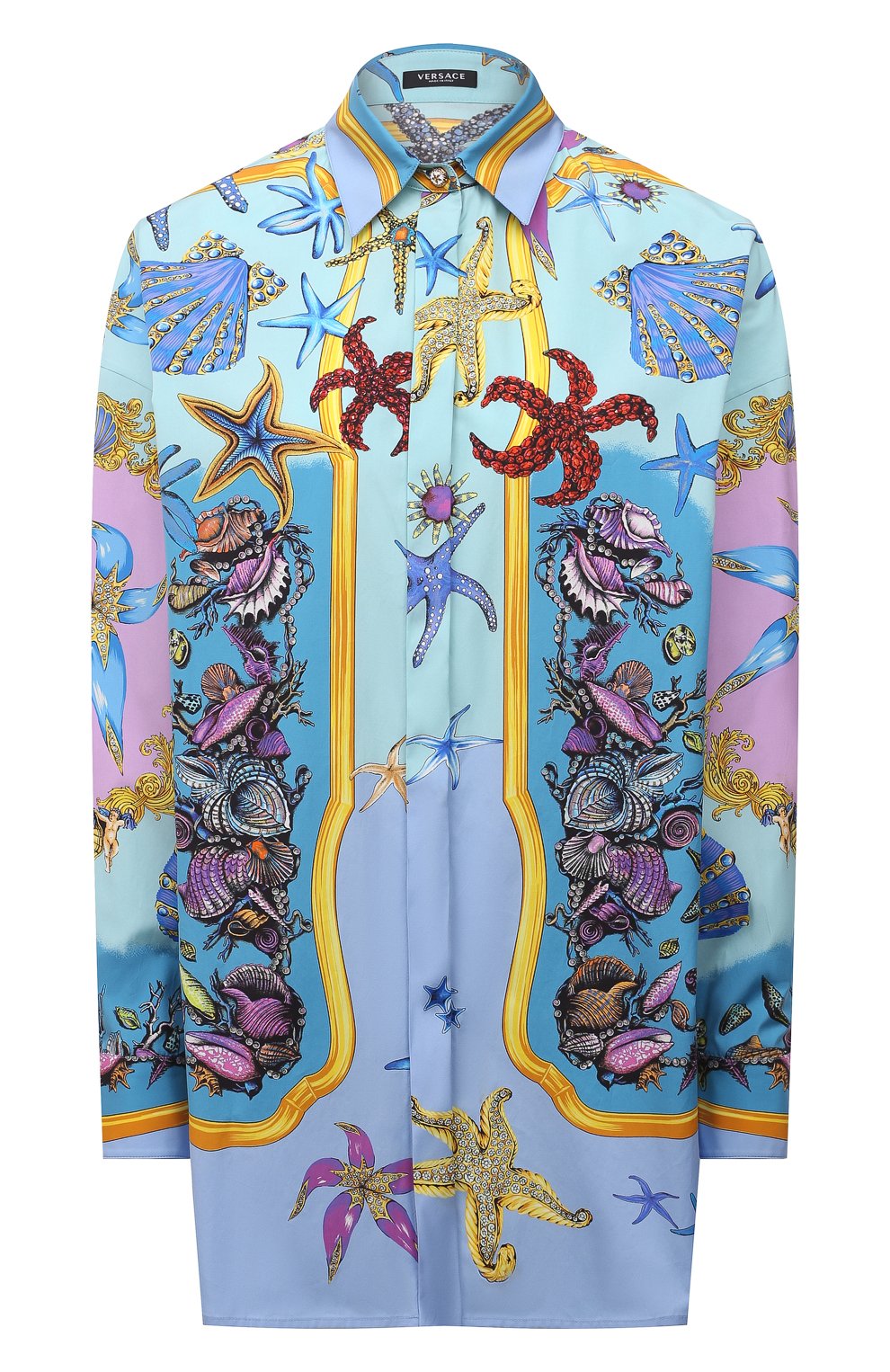 Хлопковая рубашка VERSACE, арт. A88869/1F00963, фото 1