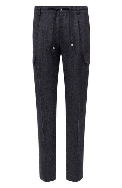 Шерстяные брюки-карго ANDREA CAMPAGNA темно-серого цвета по цене 68750 руб., арт. SPIAGGIA 1P CARG0/AN1514, фото 1 Шерстяные брюки-карго ANDREA CAMPAGNA, арт. SPIAGGIA 1P CARG0/AN1514, фото 1