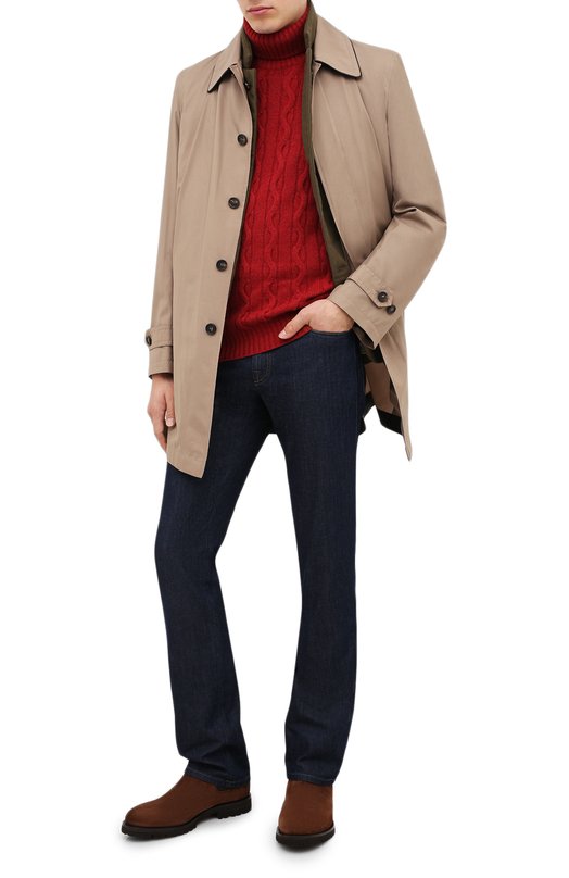 Кашемировый свитер Brunello Cucinelli M2259503 Красный  M2259503 Фото 2