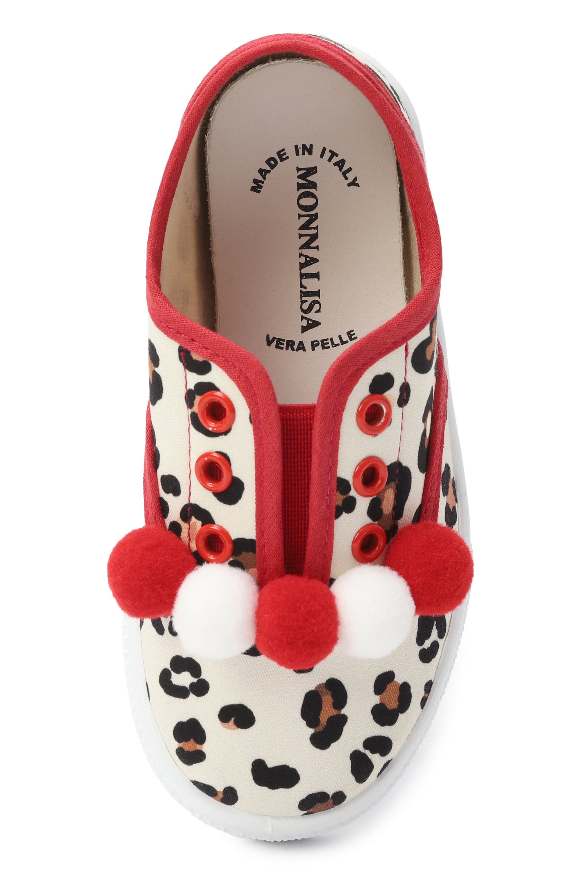 Текстильные кеды MONNALISA, арт. 8CE022, фото 4