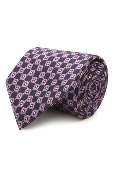 Мужской шелковый галстук ZEGNA, арт. Z2D83T/1UM