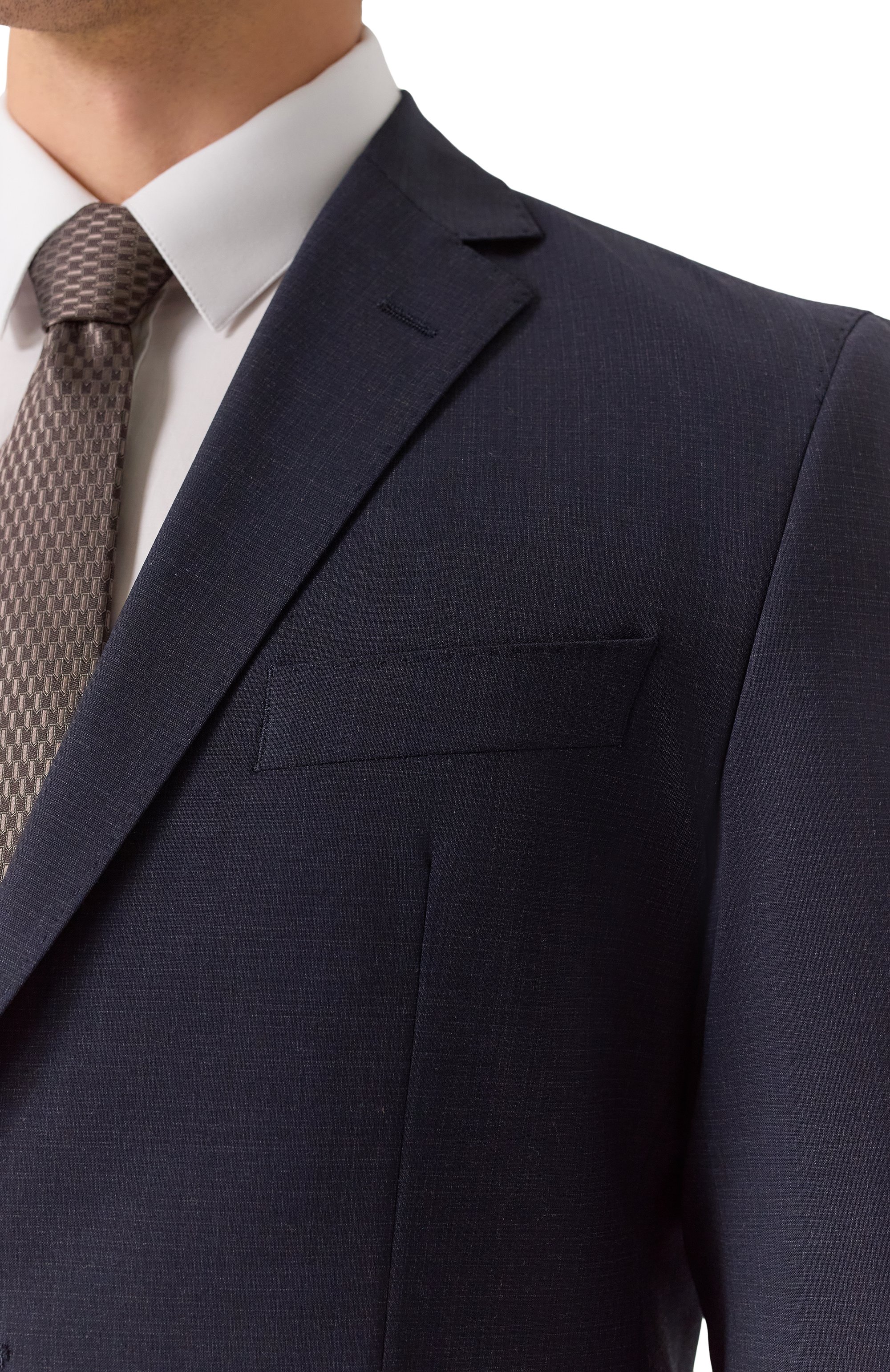 Костюм BOSS темно-синего цвета по цене 75950 руб., арт. 50546102, фото 8 Костюм BOSS, арт. 50546102, фото 8