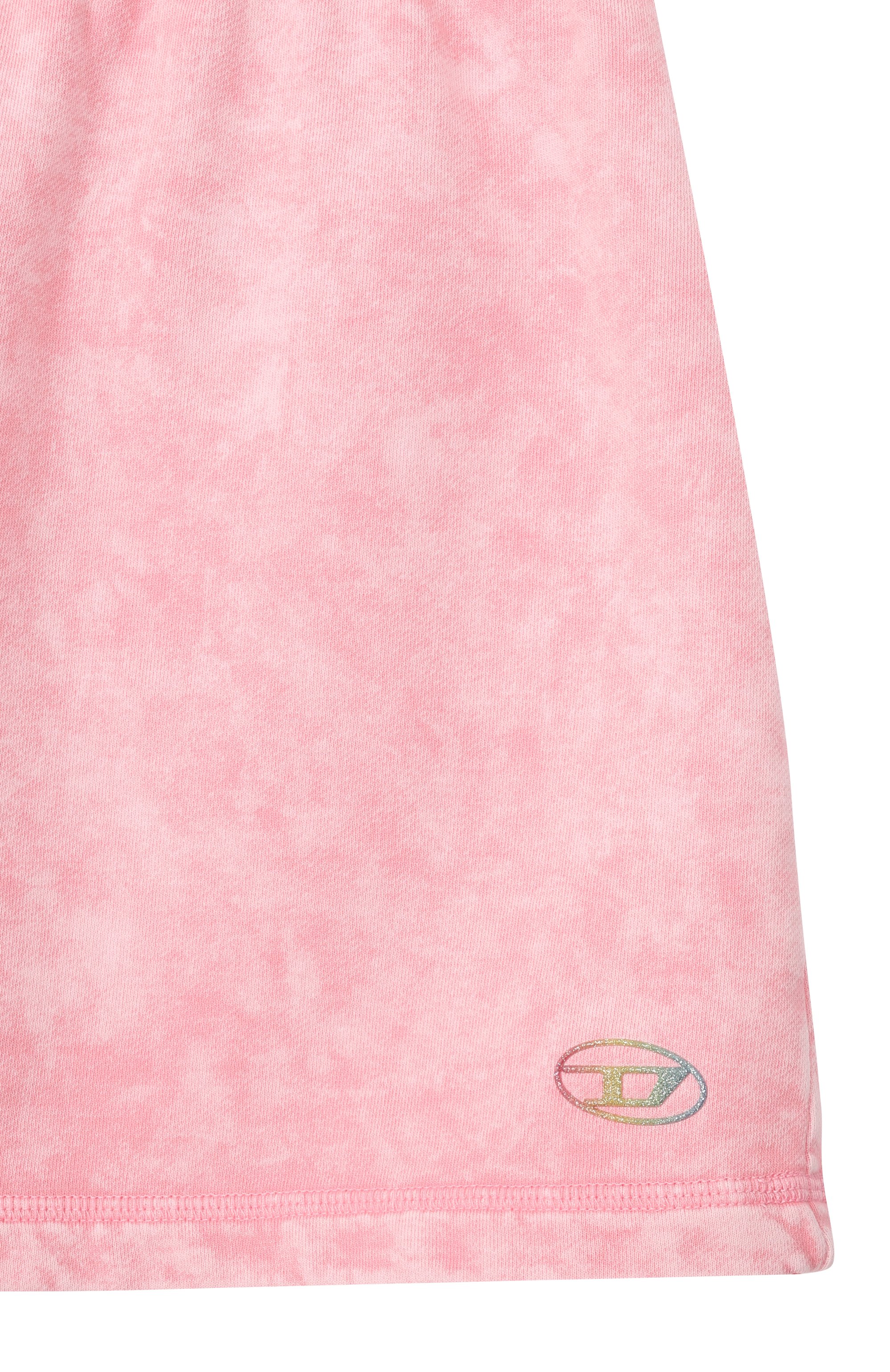 Хлопковая юбка DIESEL розового цвета по цене 10900 руб., арт. J02685/KYA0F, фото 3 Хлопковая юбка DIESEL, арт. J02685/KYA0F, фото 3