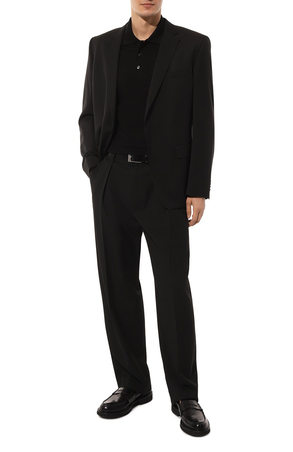 Хлопковое поло VERSACE, арт. 1008492/1A06071, фото 2