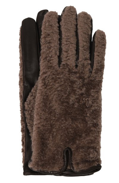 Женские перчатки из овчины MANZONI24, арт. 24MGUANTI-S23L8X