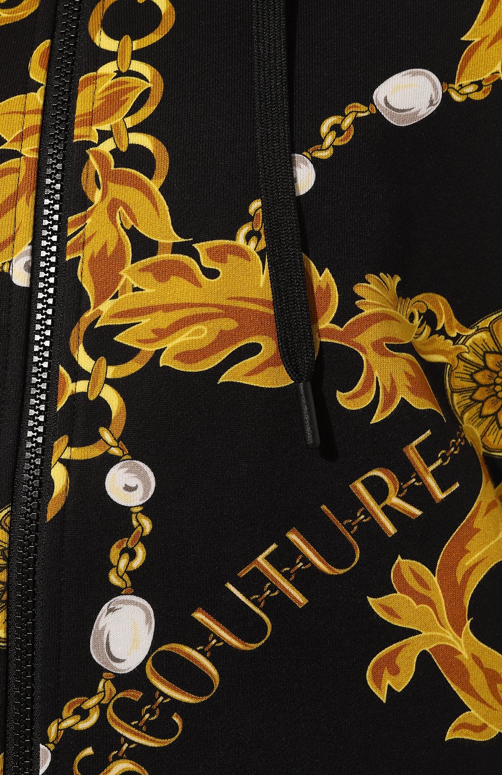 Хлопковая толстовка VERSACE JEANS COUTURE, арт. 75HAI306/FS111, фото 5