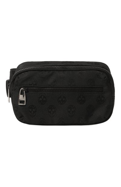 Текстильная поясная сумка ALEXANDER MCQUEEN, арт. 704322/1AAAK1000, фото 1
