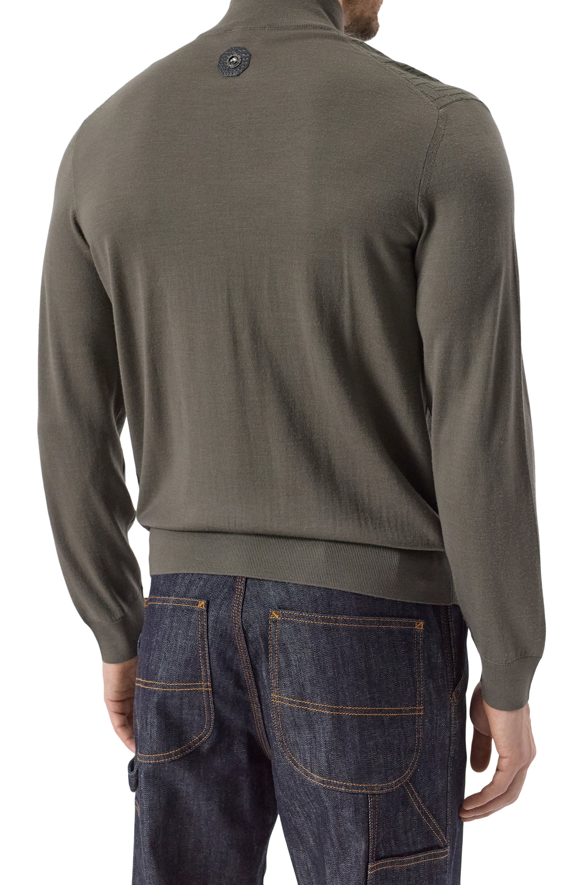 Джемпер из шерсти и шелка STEFANO RICCI, арт. KE06006AL1/E24302, фото 4