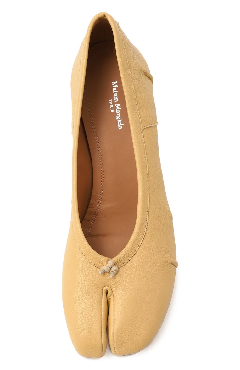 Кожаные туфли tabi MAISON MARGIELA, арт. S58WZ0128/P6378, фото 1