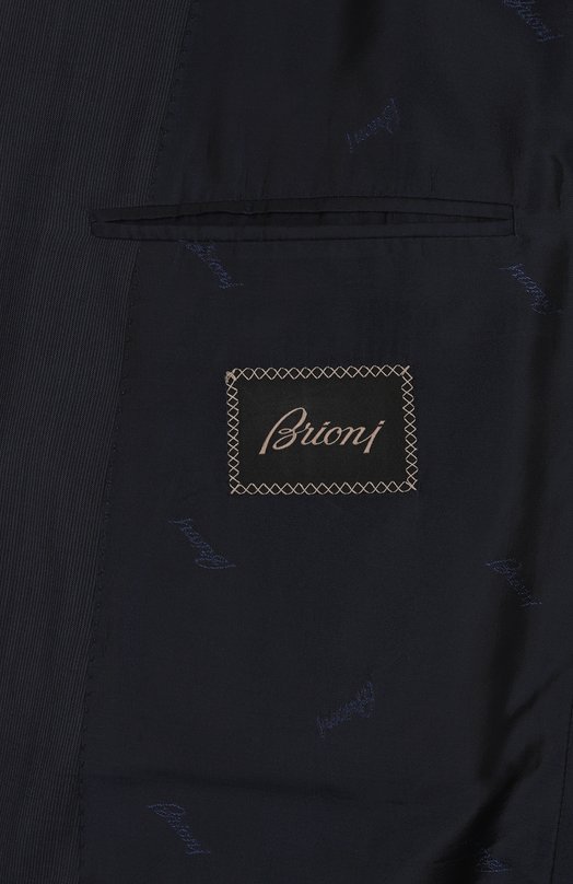 Шерстяной костюм Brioni RANP0L-PCA43 Синий  RANP0L-PCA43 Фото 9