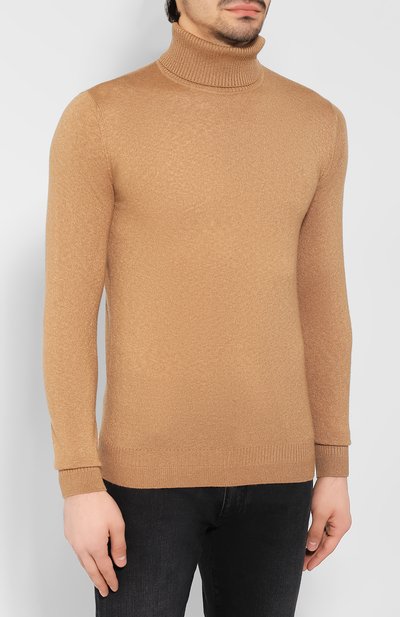 Водолазка из смеси кашемира и шелка LORO PIANA, арт. FAI8202, фото 3