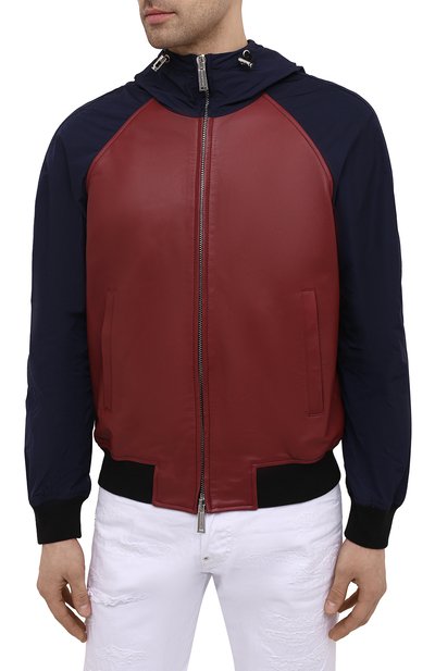 Комбинированный бомбер DSQUARED2, арт. S74AM1145/SY1491, фото 3