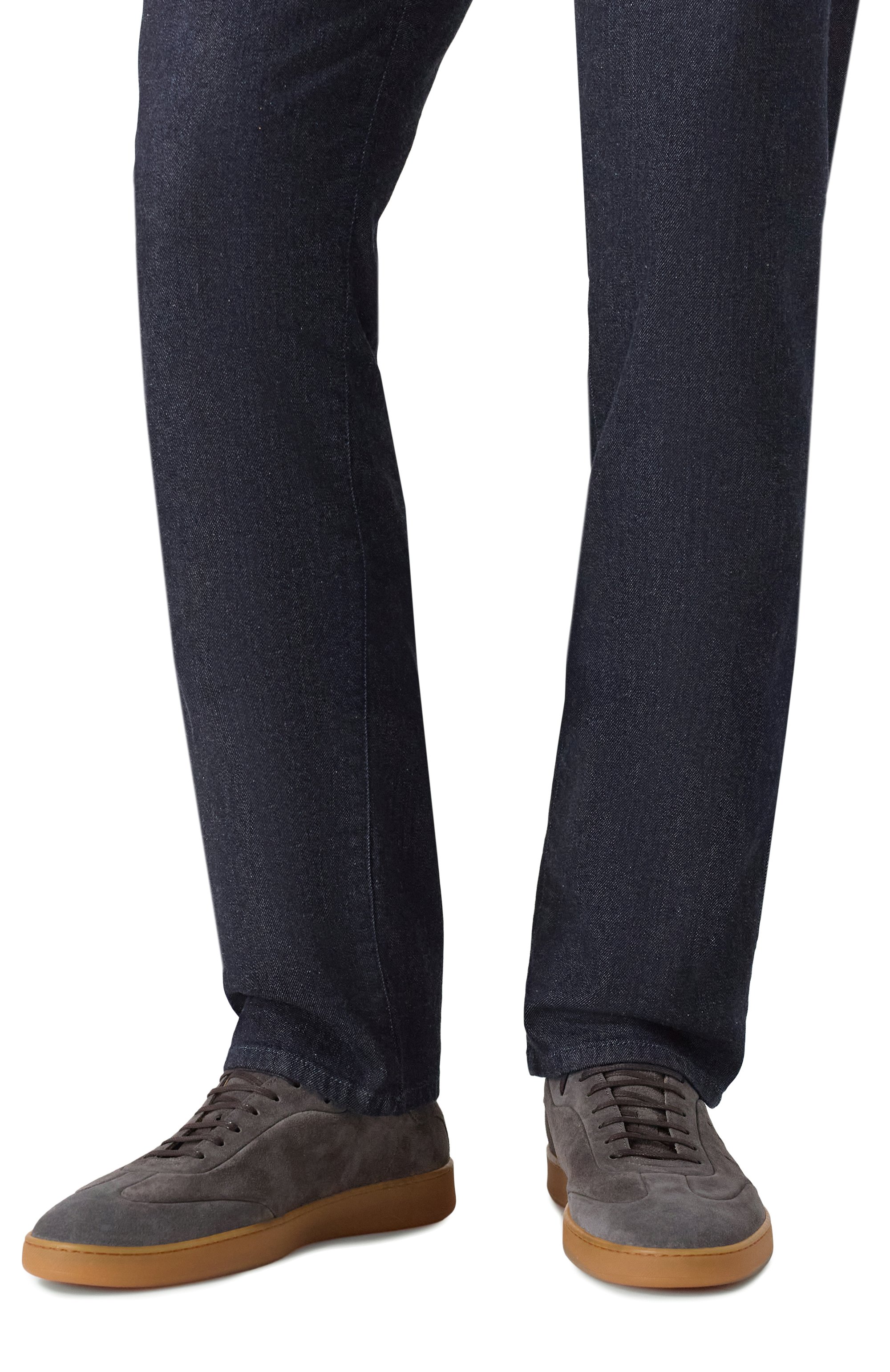 Замшевые кеды stitching KITON, арт. USSA335N0127904, фото 3