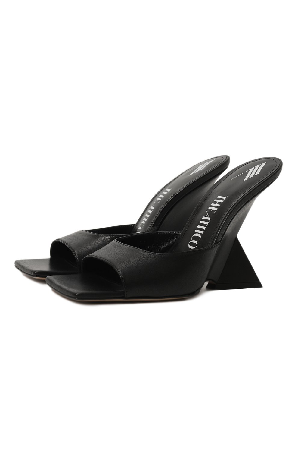 Кожаные мюли cheope THE ATTICO, арт. 241WS758/L001, фото 1