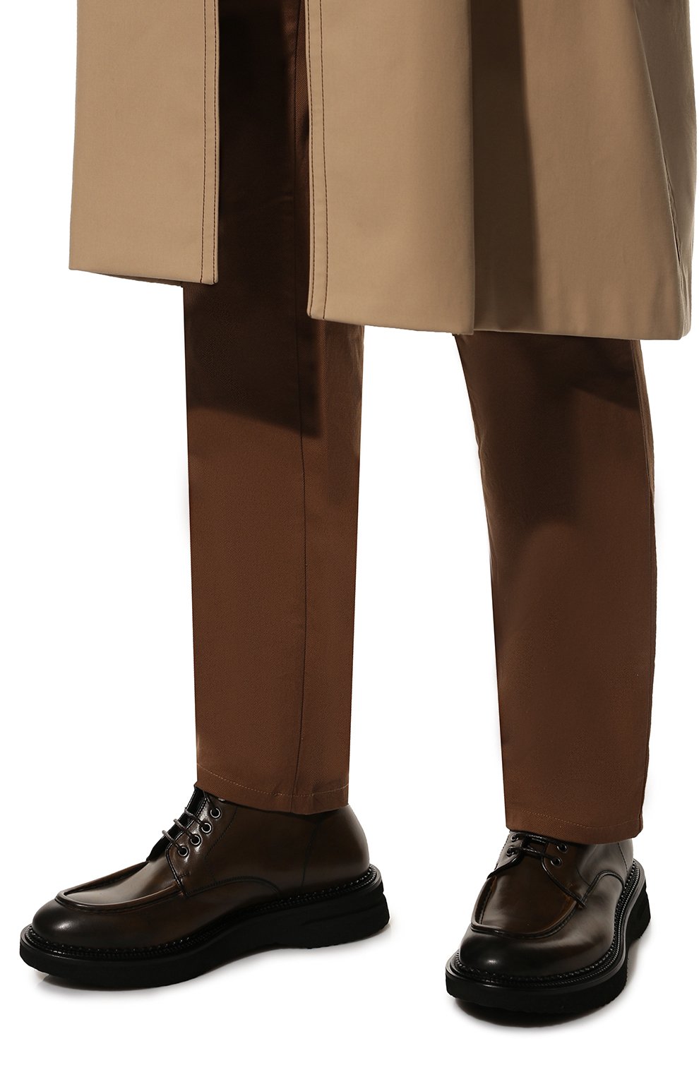 Кожаные ботинки GREEN GEORGE, арт. 2053/B0RNE0, фото 3