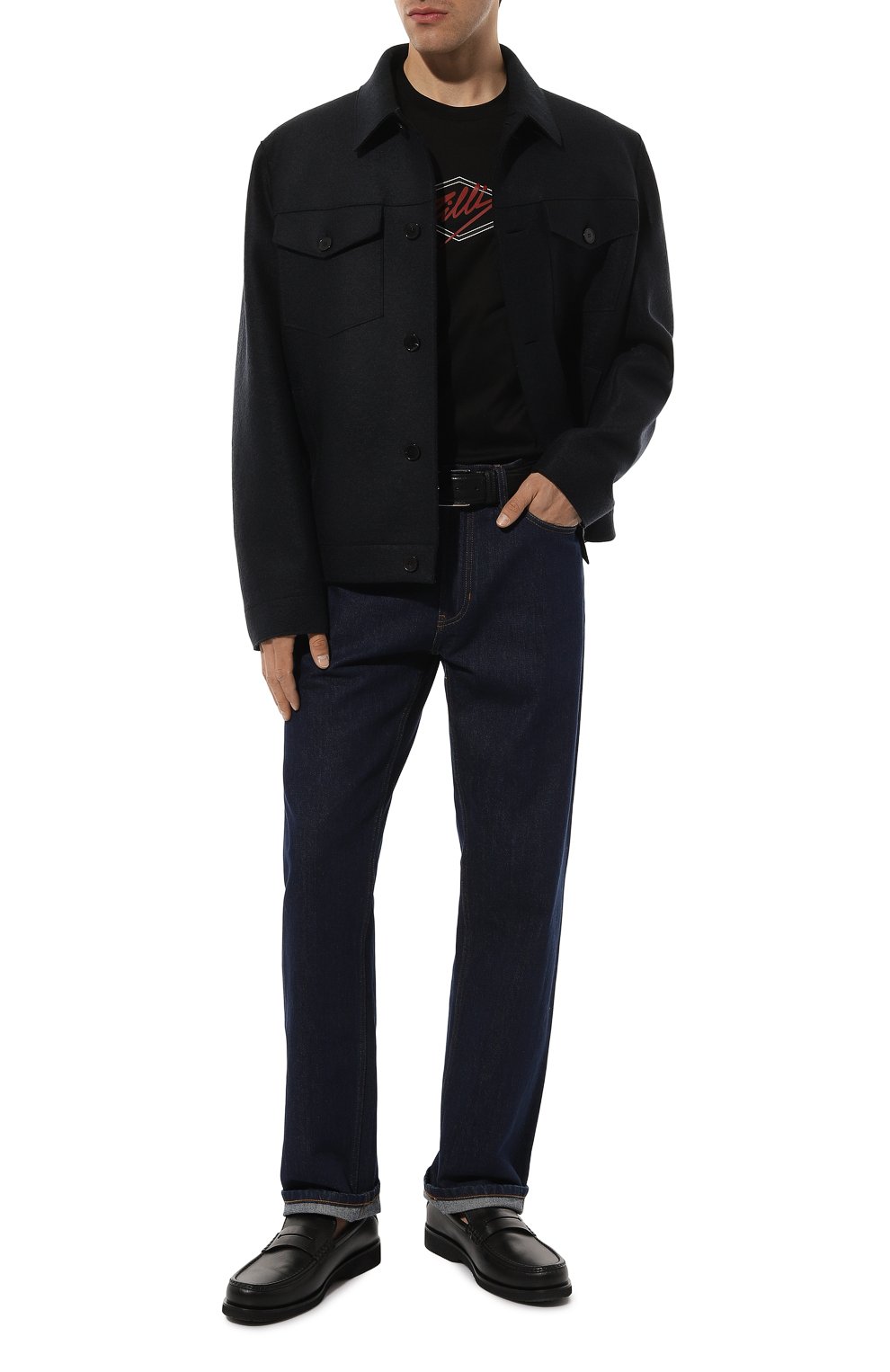 Хлопковая футболка ZILLI, арт. TSR001M0115VEXTV0M, фото 2