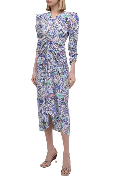 Шелковое платье ISABEL MARANT, арт. R01282-22P029I/ALBI, фото 3