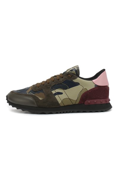 Комбинированные кроссовки rockrunner camouflage VALENTINO, арт. RY2S0723/TCC, фото 3
