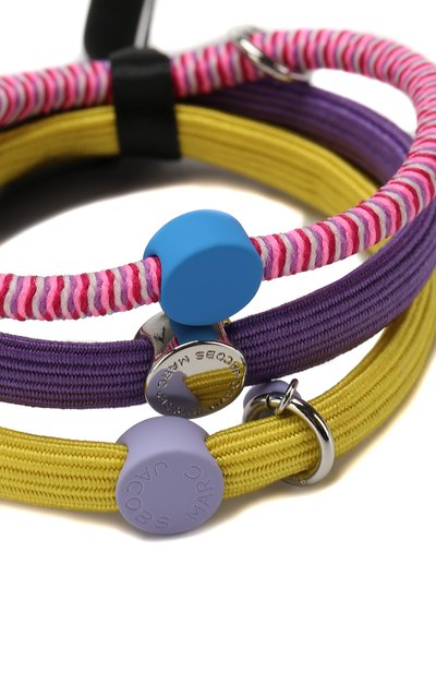 Набор резинок для волос MARC JACOBS (THE) желтого цвета по цене 6270 руб., арт. M0014629, фото 2 Набор резинок для волос MARC JACOBS (THE), арт. M0014629, фото 2