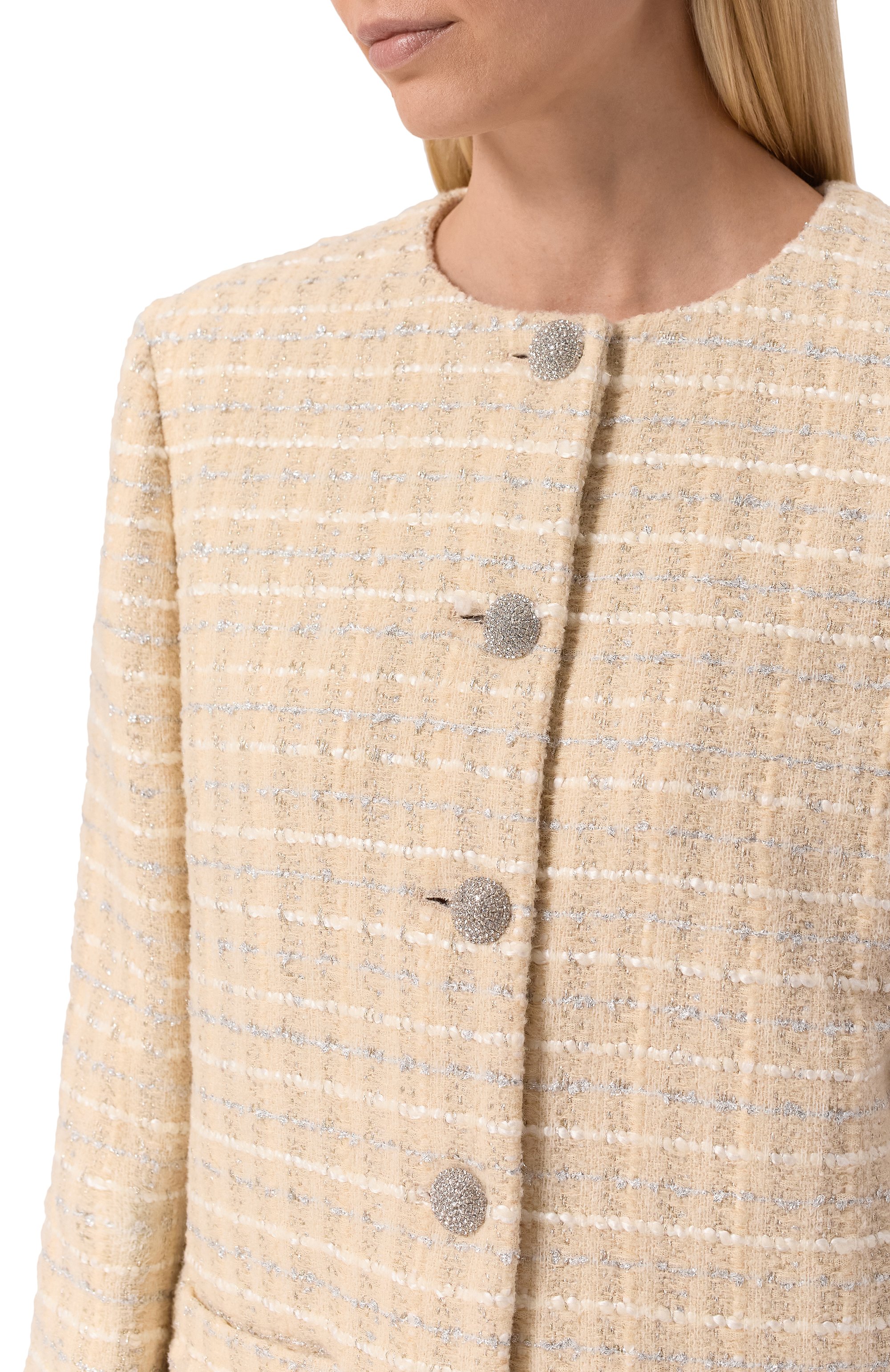 Твидовый жакет MVST, арт. 25E/X2P/0/L081/3056, фото 5