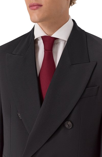 Галстук из шерсти и шелка STEFANO RICCI, арт. CCXL/58019, фото 2