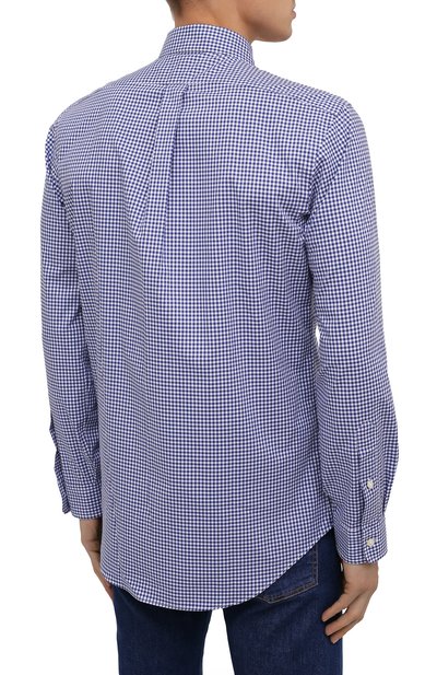 Хлопковая рубашка POLO RALPH LAUREN, арт. 710798110/4656A, фото 4