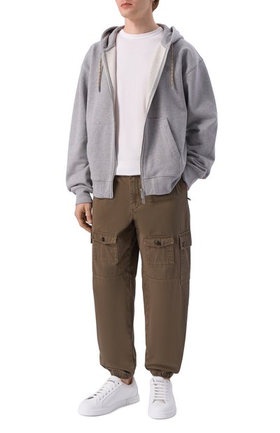 Хлопковые джоггеры DOLCE & GABBANA, арт. GP1F8T/HUMV1, фото 2