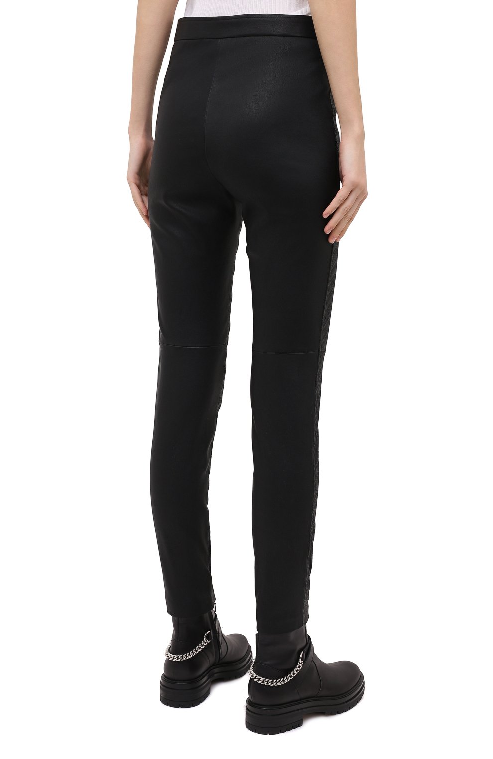 Кожаные брюки GIVENCHY, арт. BW50J960U4, фото 5