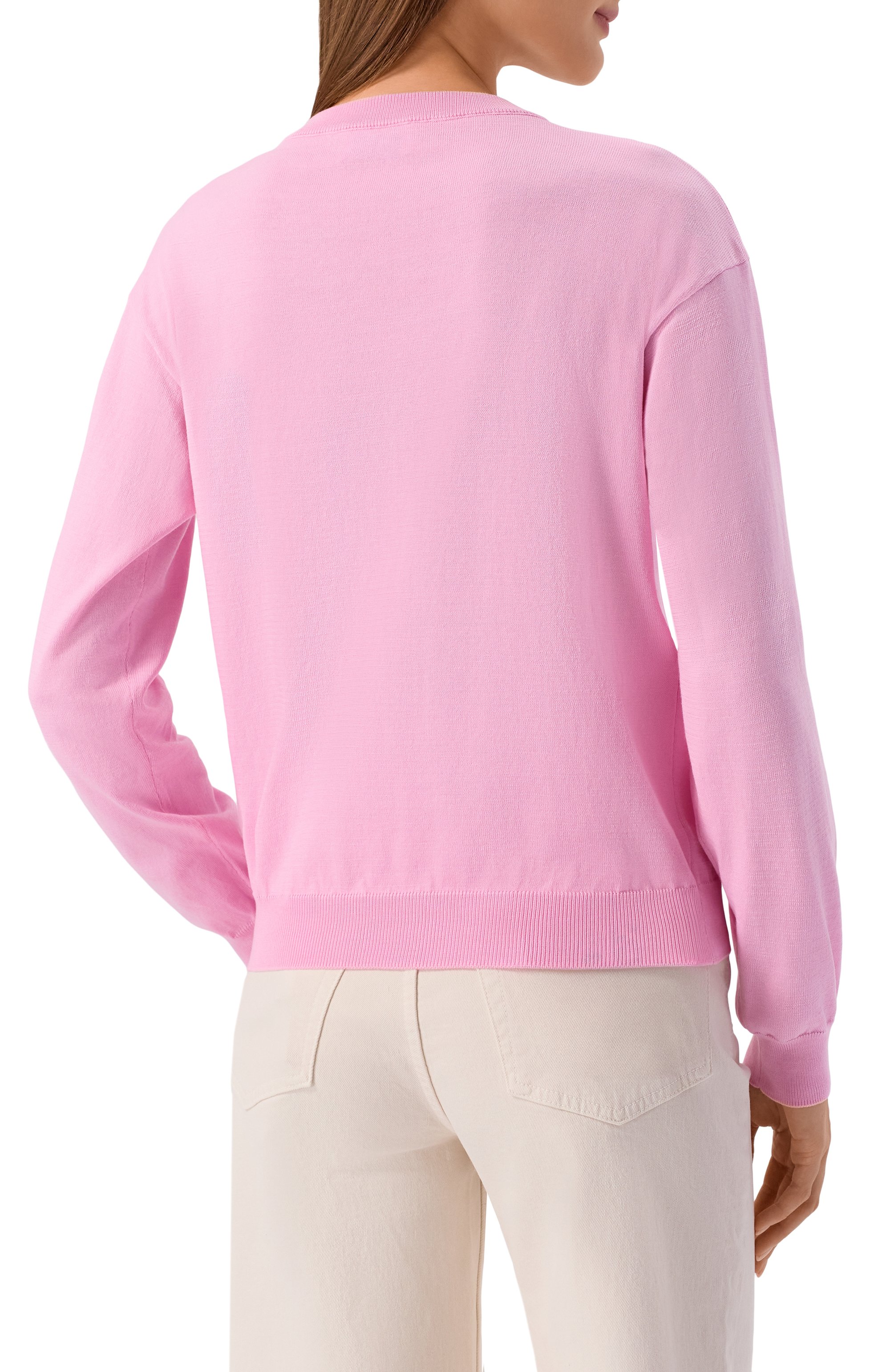 Хлопковый пуловер MOSCHINO, арт. V0918/0502, фото 4