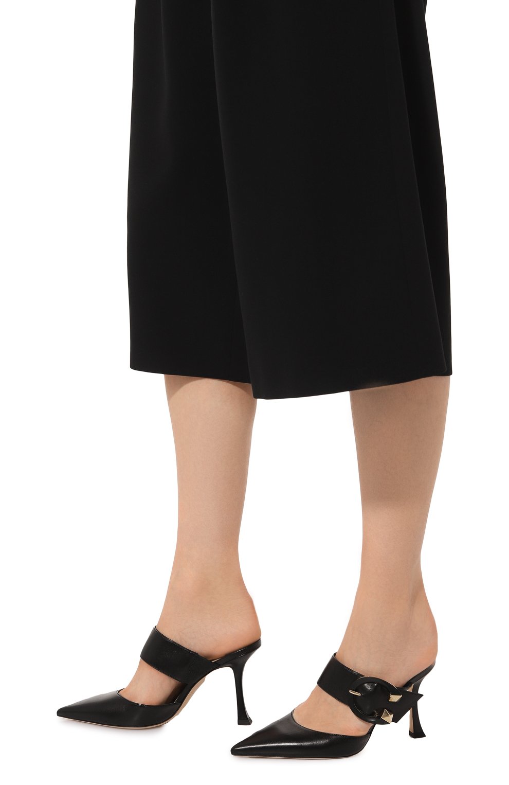 Кожаные мюли magie 90 JIMMY CHOO, арт. MAGIE 90/NMQ, фото 3