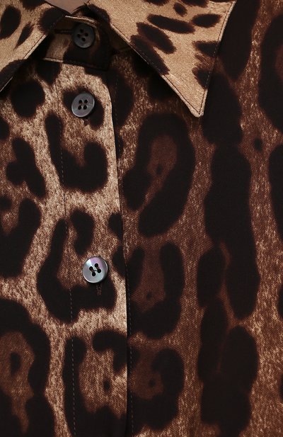 Шелковая рубашка DOLCE & GABBANA, арт. F5092T/FSADD, фото 5