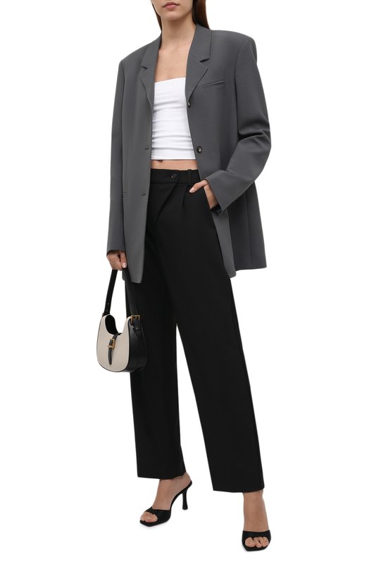 Хлопковый топ Brunello Cucinelli M0T1802B19 Белый  M0T1802B19 Фото 2