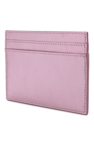 Кожаный футляр для кредитных карт SAINT LAURENT розового цвета по цене 29950 руб., арт. 370778/AAAGJ, фото 2 Кожаный футляр для кредитных карт SAINT LAURENT, арт. 370778/AAAGJ, фото 2