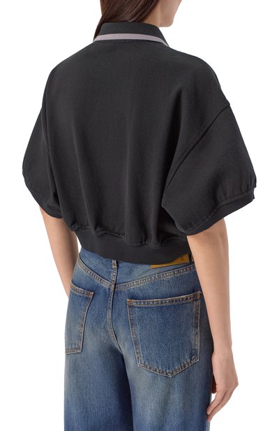 Хлопковое поло ALEXANDERWANG.T, арт. 4CC1261207, фото 4